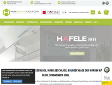 Tablet Screenshot of heimwerkertools.com